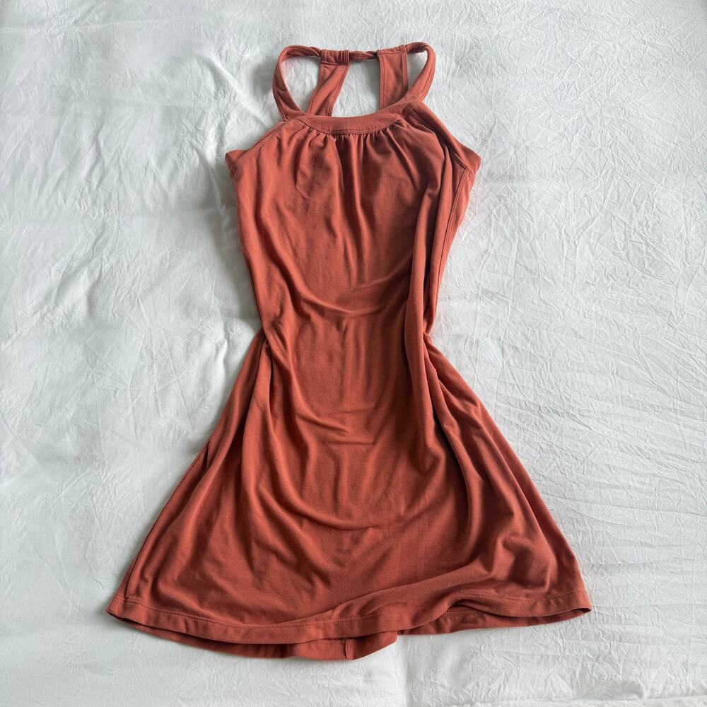 prAna Cantine Sun Dress Orange Size XS